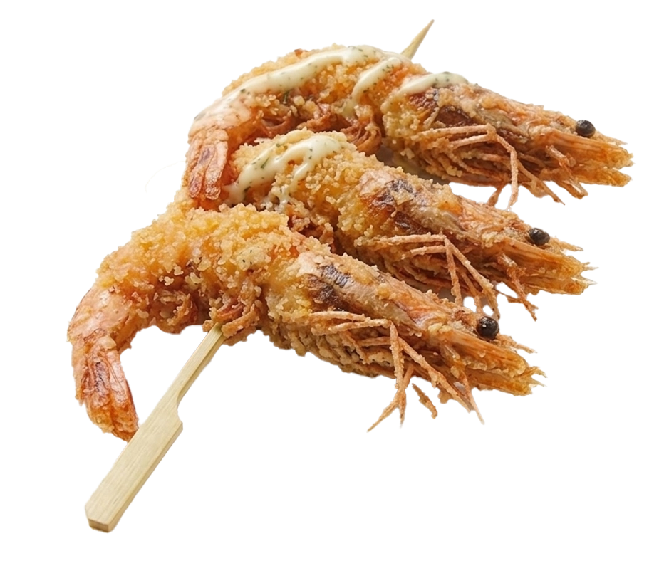 Tris di gamberi